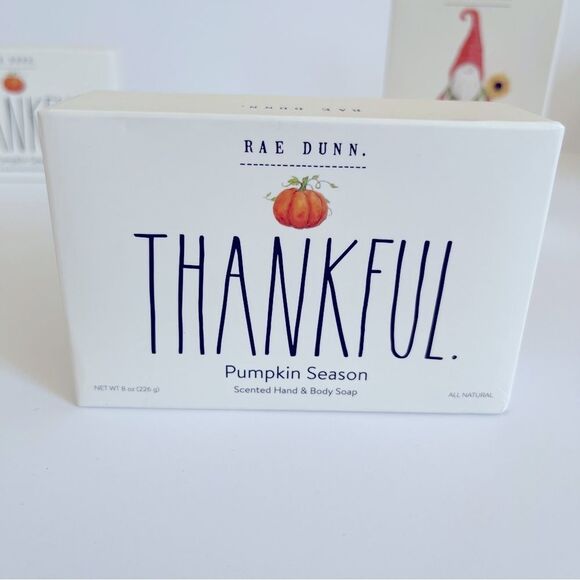 Rae Dunn Fall Soap 4 Bars - Picture 3 of 7